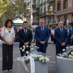Las autoridades, en el acto del sexto aniversario del atentado yihadista