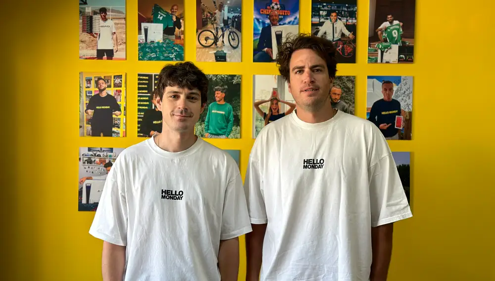 Willy Vázquez y Juan Romero Terry, fundadores de Hello Monday