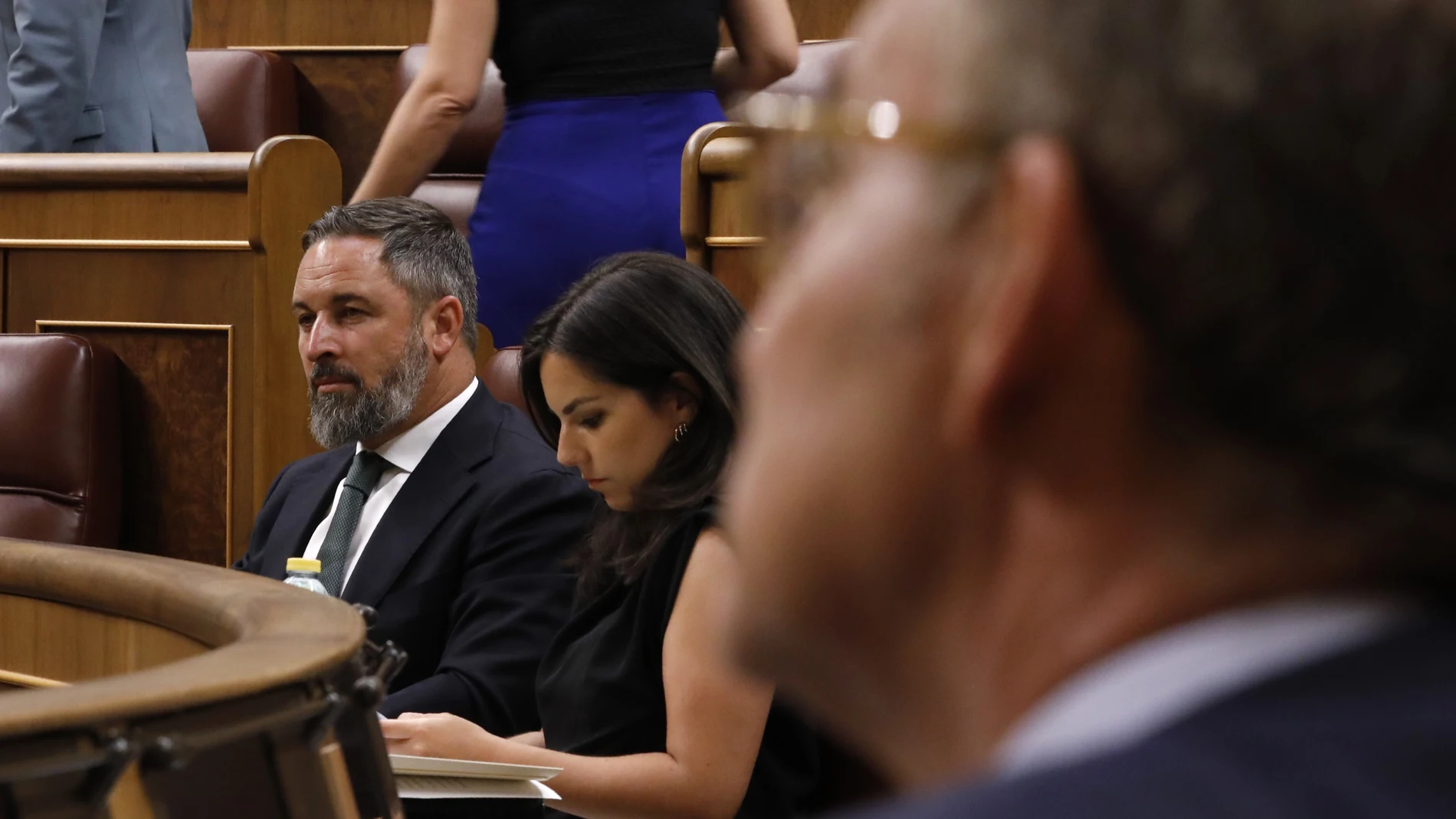 Congreso de los Diputados. Votacion de la Presidencia de la Cámara. Abascal y Feijoo. © Jesús G. Feria.