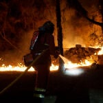 Incendio en la isal de Tenerife