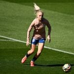 Chole Kelly, jugadora de la selección inglesa