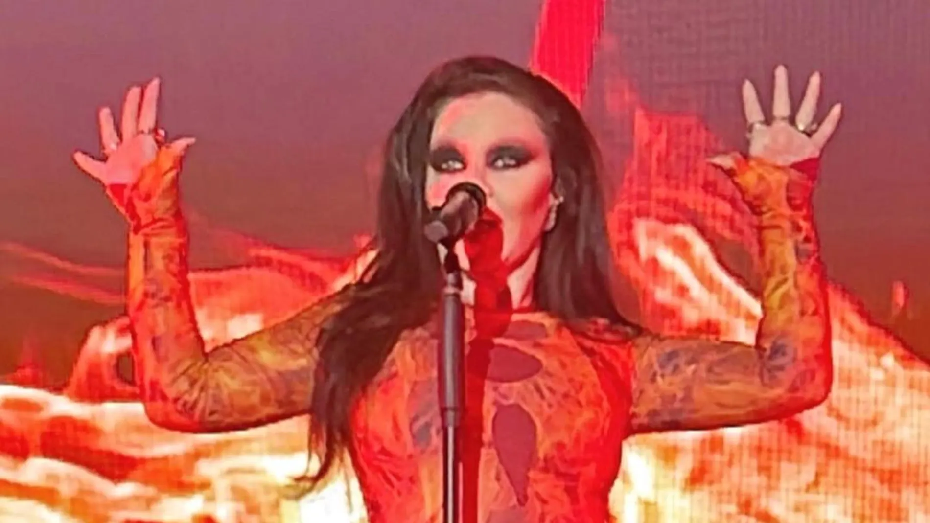 La cantante y presentadora está de gira este verano