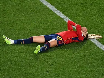 Olga Carmona vivió el momento más feliz y el más triste en Australia Olga Carmona vivió el momento más feliz y el más triste en Australia