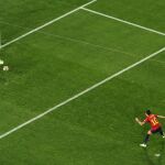 Jennifer Hermoso no ha podido convertir su penalti