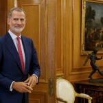 El rey recibe al PNV como parte de la ronda de consultas para la investidura