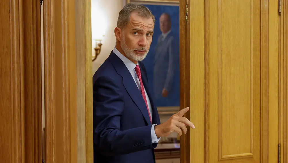 El rey recibe a Sumar como parte de la ronda de consultas para la investidura