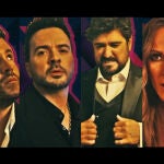Pablo López, Luis Fonsi, Antonio Orozco y Malú