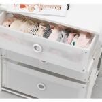 Cómoda de 3 cajones de plástico