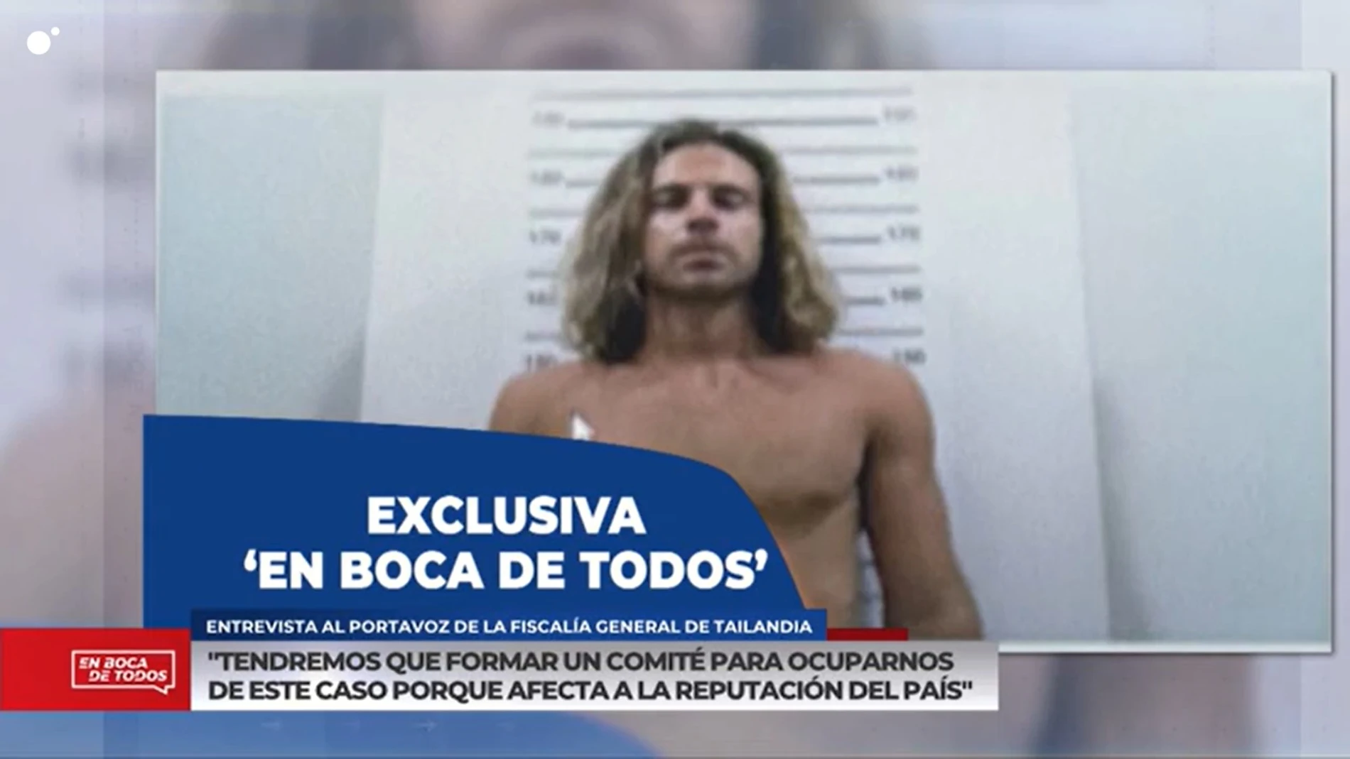 Primera fotografía de Daniel Sancho en prisión
