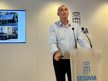 El alcalde de Segovia, José Mazarías El alcalde de Segovia, José Mazarías