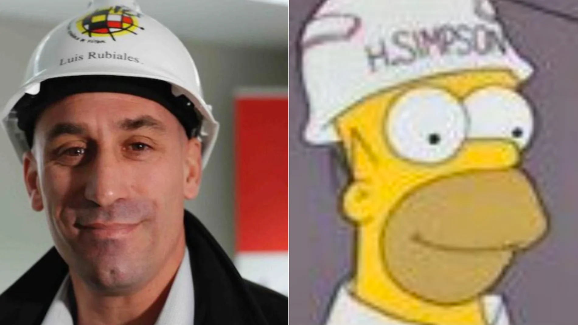 El hilo de memes que equipara a Luis Rubiales con Homer Simpson