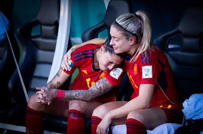 Jenni Hermoso y Alexia Putellas