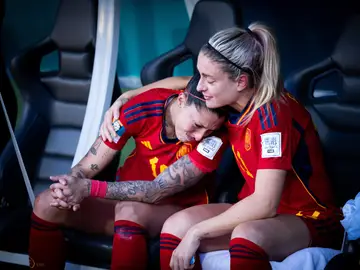 Jenni Hermoso y Alexia Putellas Jenni Hermoso y Alexia Putellas