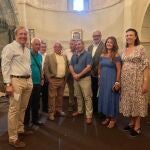 El consejero de Cultura, Gonzalo Santonja, visita la iglesia de San Clemente en Segovia