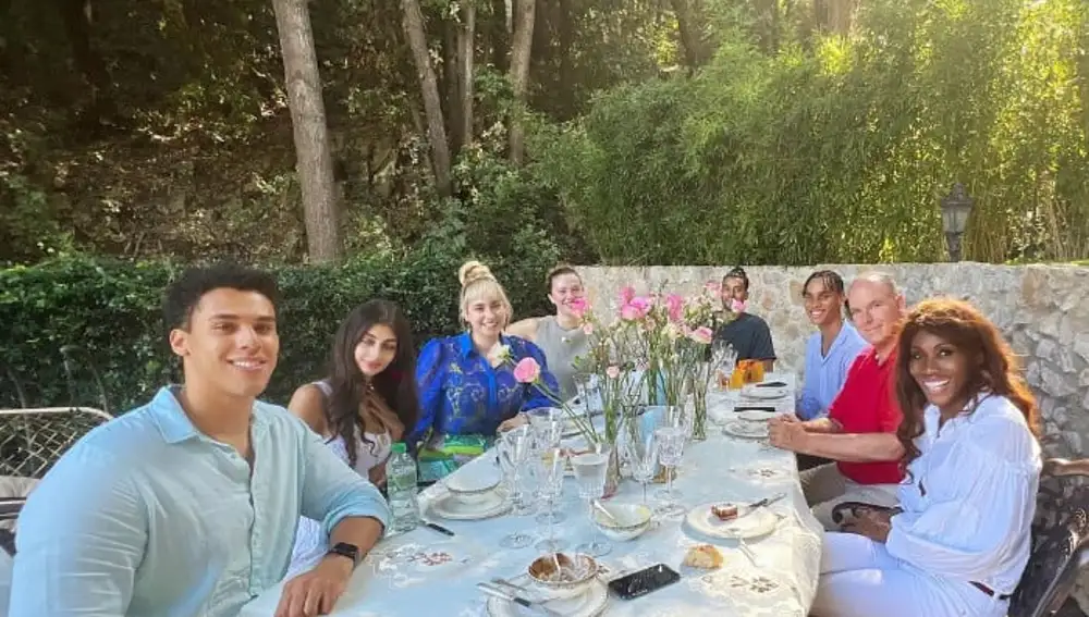 El príncipe Alberto de Mónaco y Nicole Coste