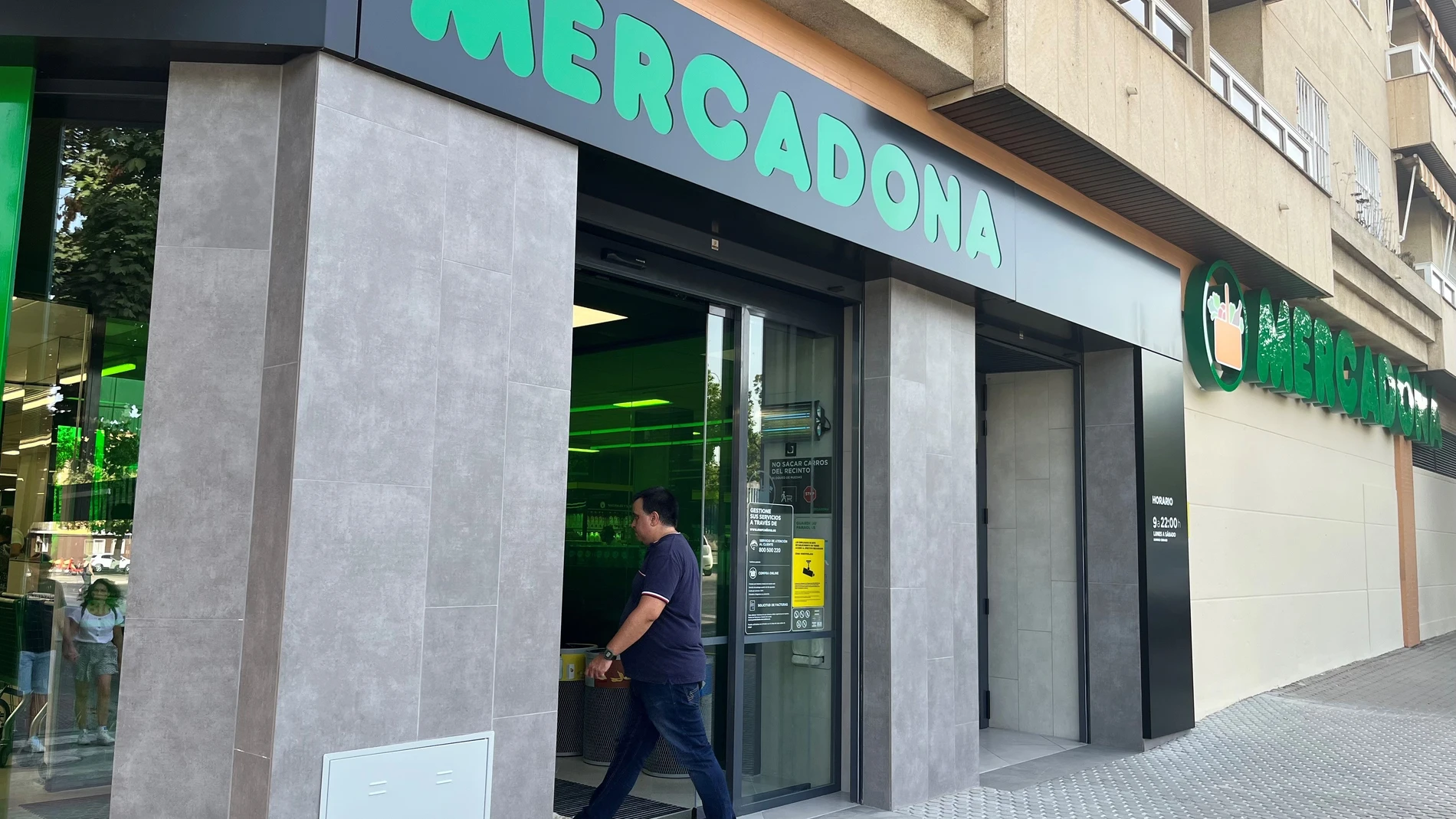 Imagen de recurso de un establecimiento de Mercadona. MERCADONA 25/08/2023