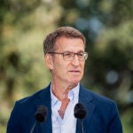 Feijóo inaugura el curso político en el Castillo de Soutomaior (Pontevedra)