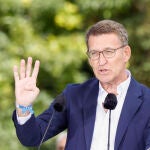 Feijóo abre el curso político en el Castillo de Soutomaior (Pontevedra)