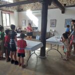 Jóvenes participantes en los talleres de la Diputación de Segovia