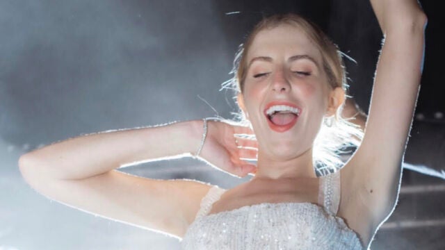 El segundo vestido de novia de Luisa Bergel.
