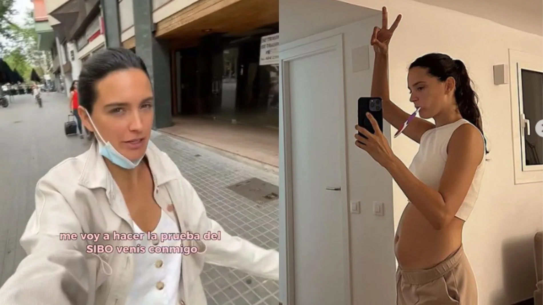 La influencer Sareur pensó que podría estar enferma de SIBO debido a la hinchazón del vientre