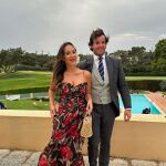 Tamara Falcó e Íñigo Onieva en la boda de Luisa Bergel.