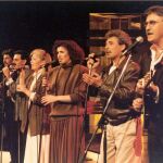 El grupo Mocedades sobre el escenario