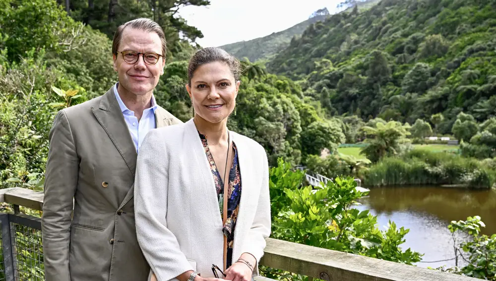 Daniel Westlin y Victoria de Suecia