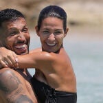 Tamara Gorro y Ezequiel Garay