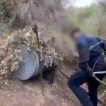 MADRID.-Sucesos.- La Policía intervino el dispositivo para boicotear la Vuelta en una operación criticada por ERC y Junts