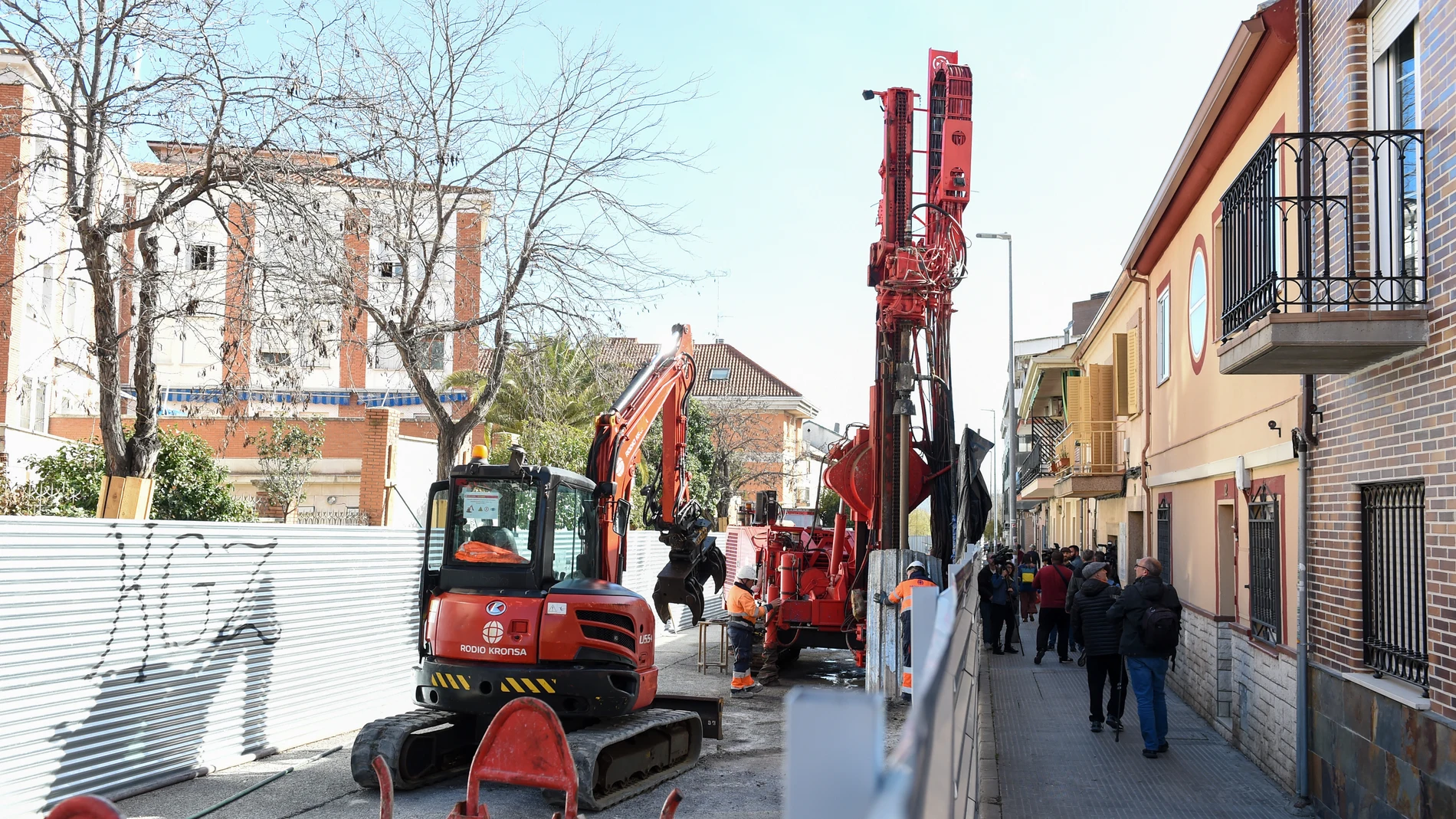 Actuaciones en ocho calles de San Fernando de Henares afectadas por la Línea 7B de Metro