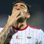 Paco Alcácer con el Sharjah