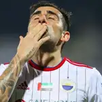 Paco Alcácer con el Sharjah