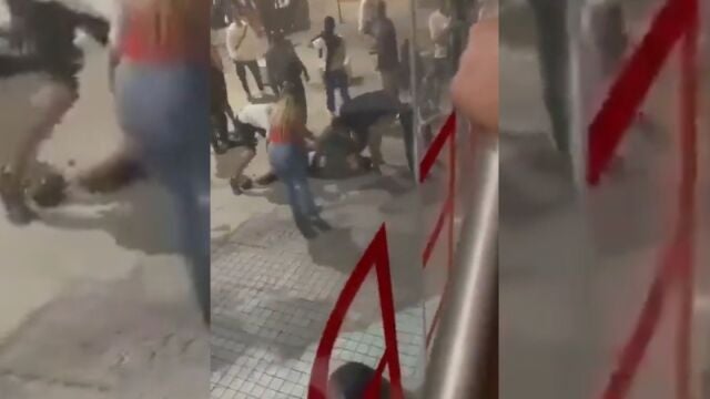 Tremenda batalla campal en Alcalá de Henares acaba con un joven inconsciente en el suelo 