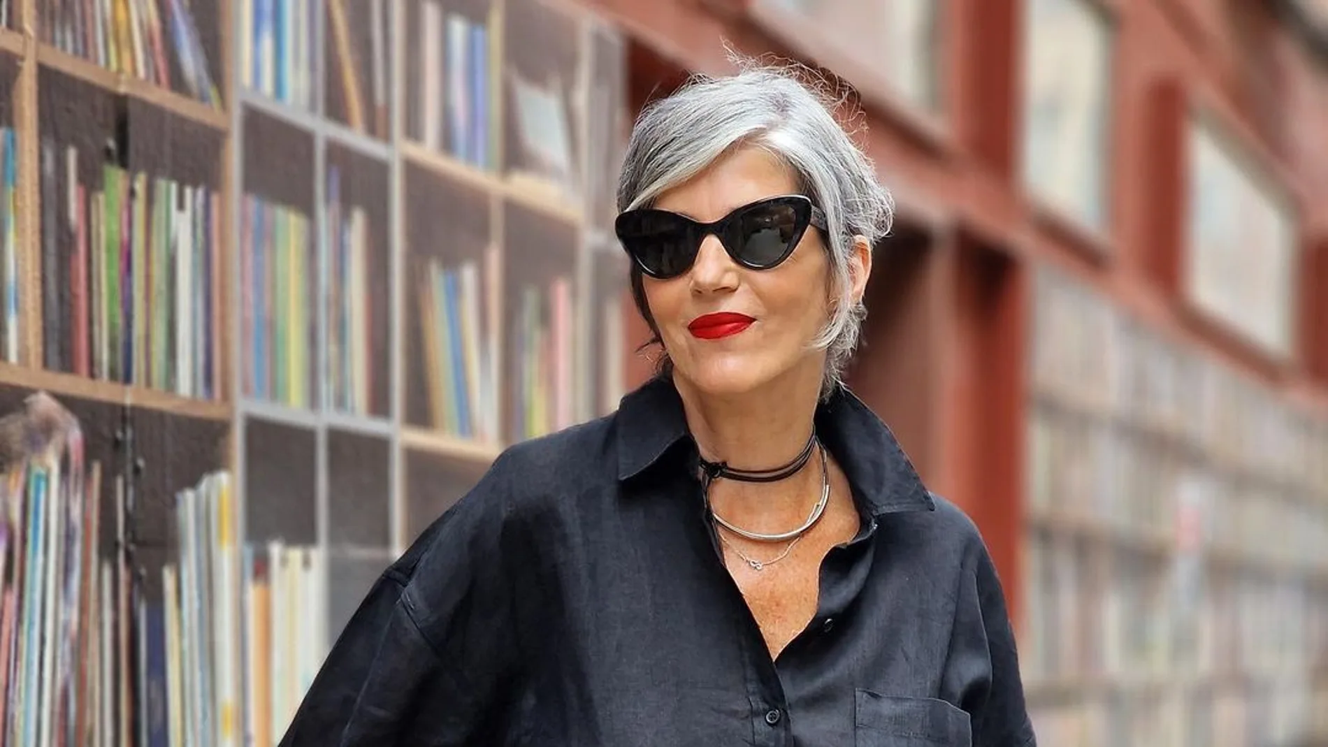 Carmen Gimeno con look de Zara.