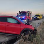 Accidente en el que ha fallecido una mujer en Codorniz