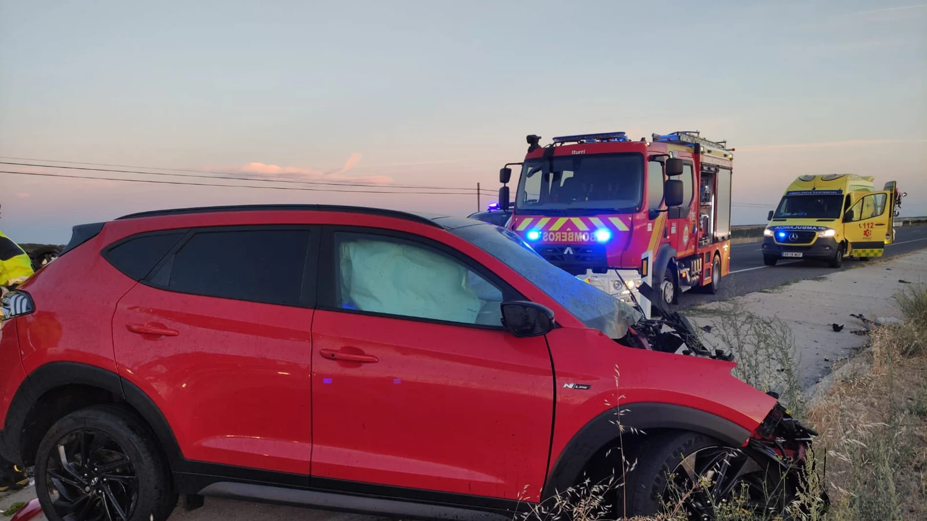 Accidente en el que ha fallecido una mujer en Codorniz