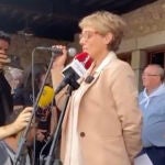 Anabel Alonso es abucheada en el pregón de fiestas por el pueblo de Béjar