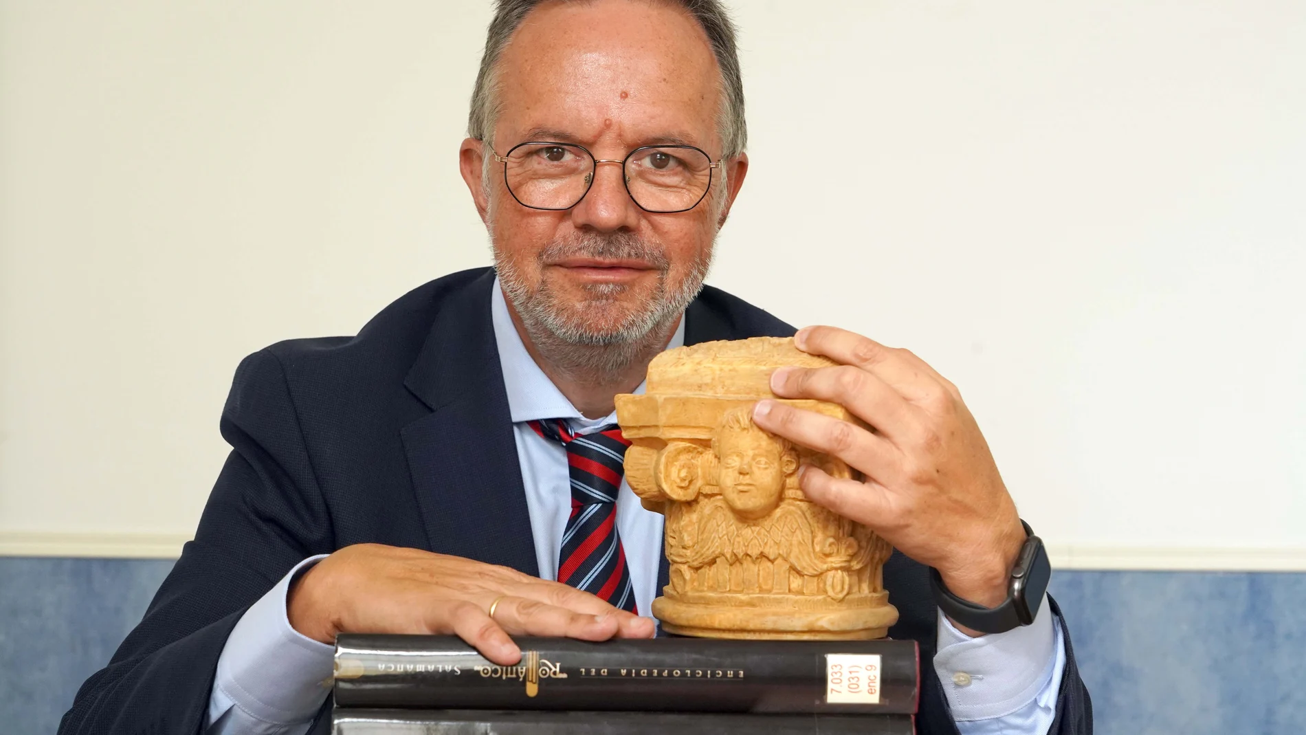 Ignacio Fernández Sobrino, presidente de la Fundación Santa María la Real