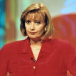 María Teresa Campos en uno de sus programas en TVE