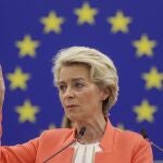La presidenta de la Comisión Europea, Ursula von der Leyen