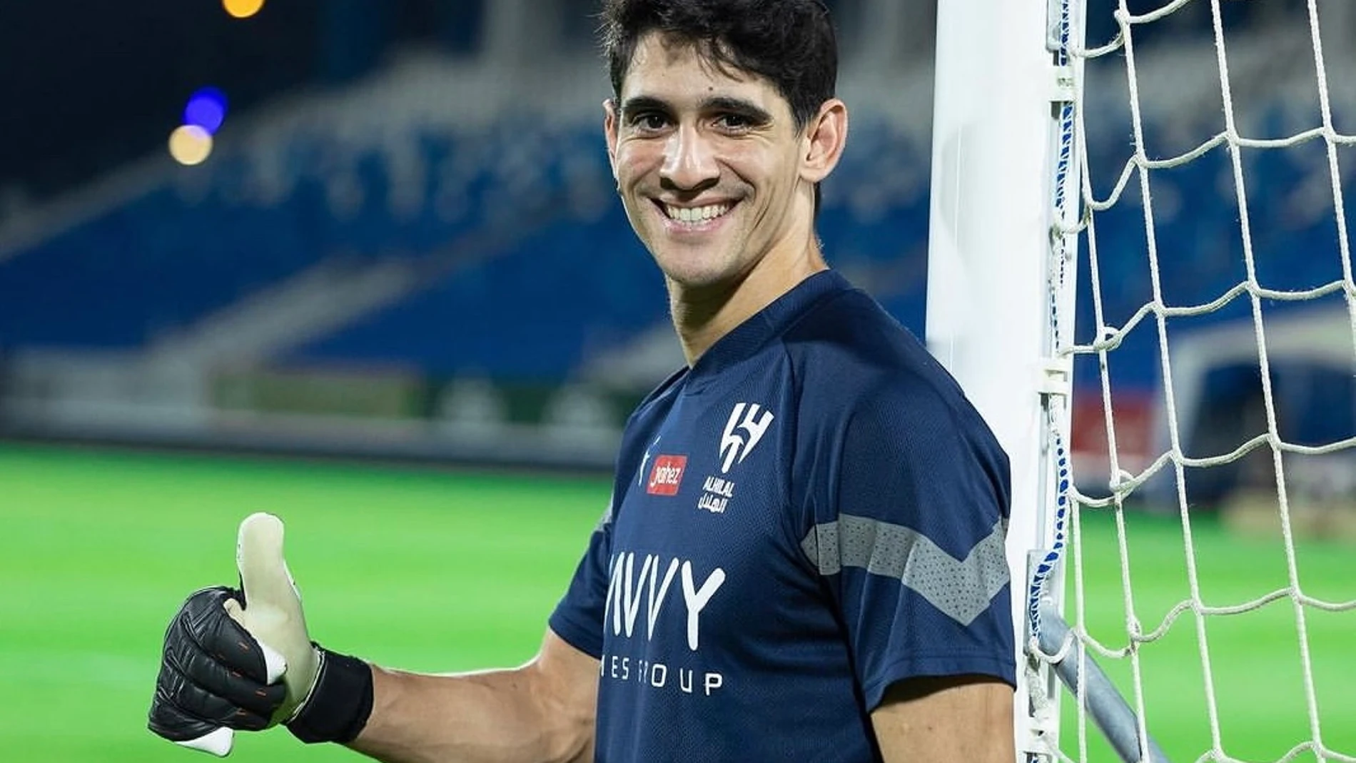 Bono, después del entrenamiento