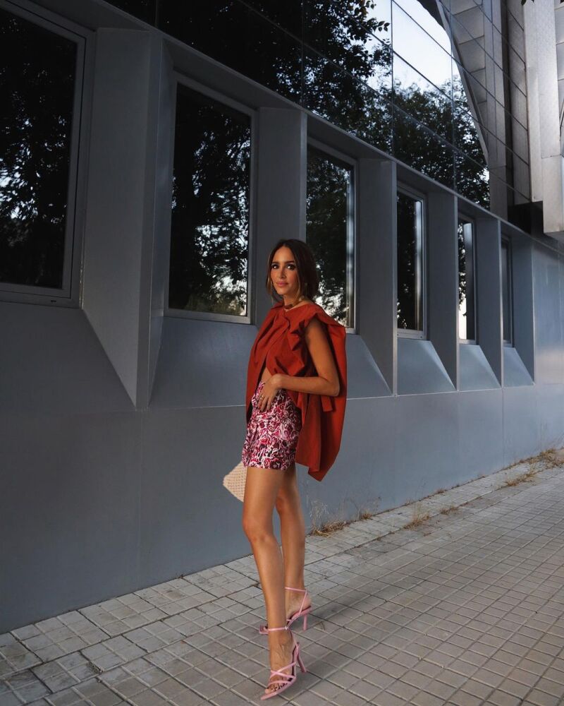 Rocío Osorno con look de Zara