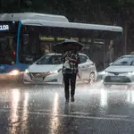 Lluvias y tormentas a Madrid