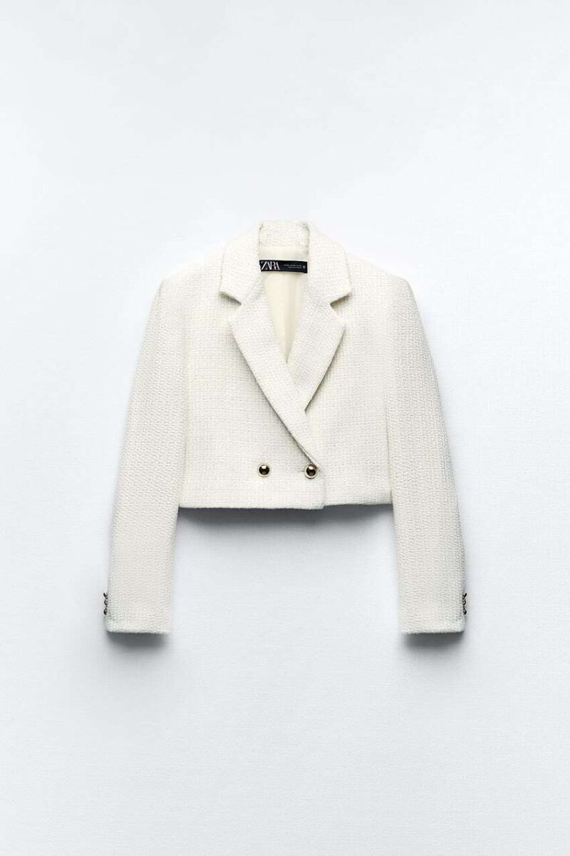 Blazer corta estructura