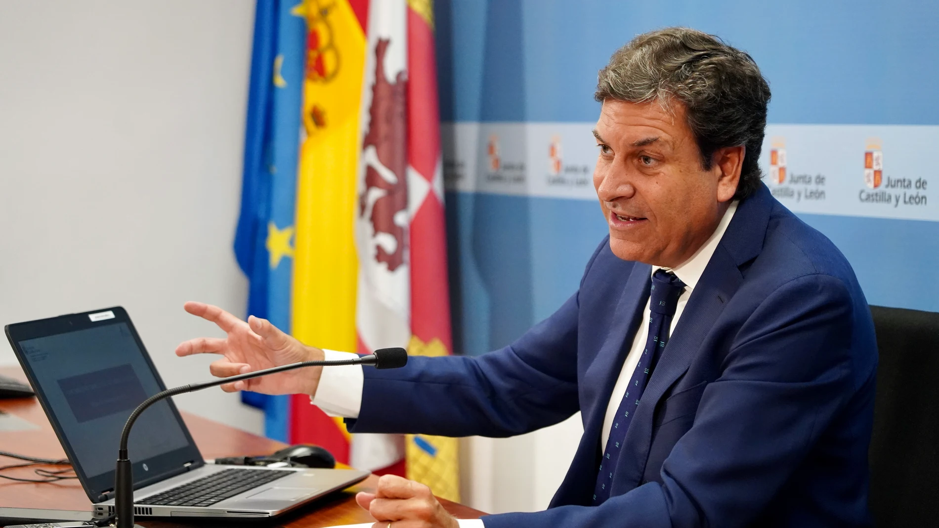 Fernández Carriedo informa de la contabilidad regional en Castilla y León