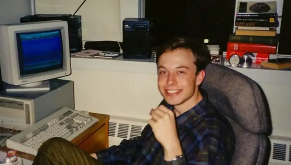 Elon Musk, en su juventud