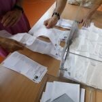 Recuento de votos en la elecciones del 23J. 