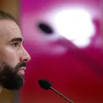 Rueda de prensa de la selección masculina de fútbol