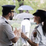 Dos agentes de la Policía Nacional en una imagen de archivo